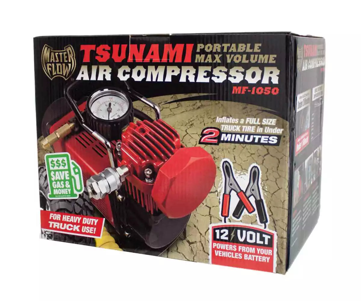 Compresseur d'air/gonfleur de pneus numérique MotoMaster pour la route et  la maison, 12 V, 4 minutes