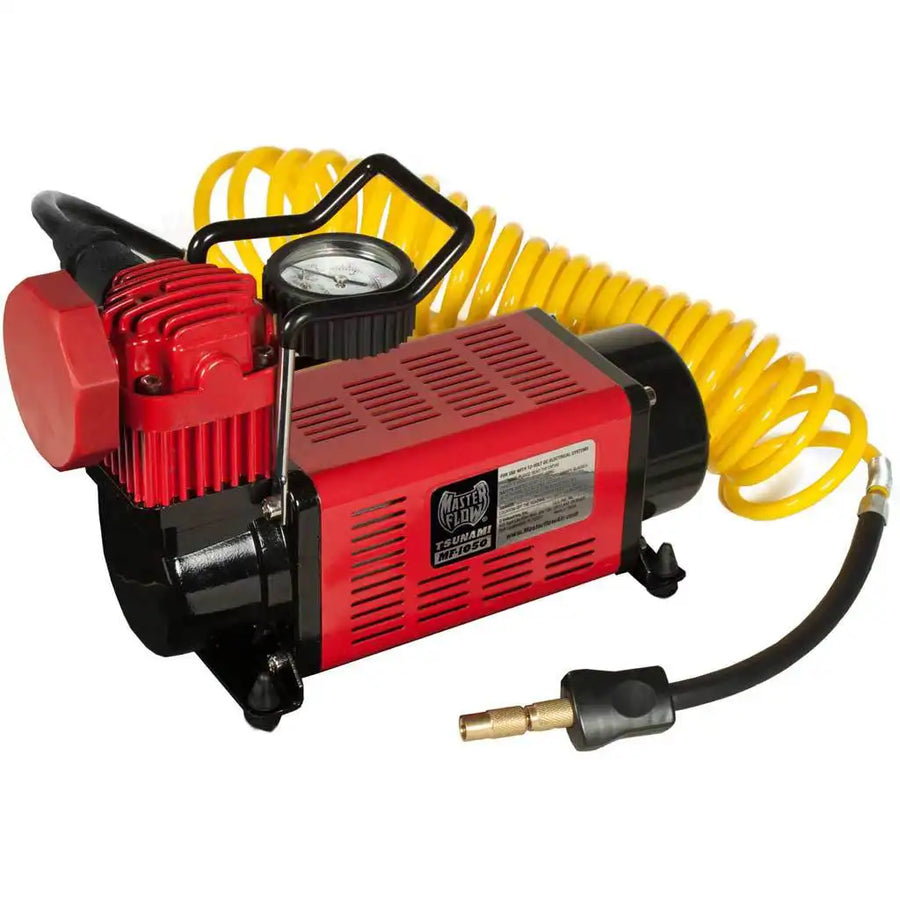 How can I use an air compressor (12V DC, car plug 180W) in a 120