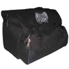 black two compartment zipper carry bag with top flap for mf-1089